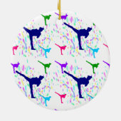 武術芸術 – 柔道 セラミックオーナメント (裏面)