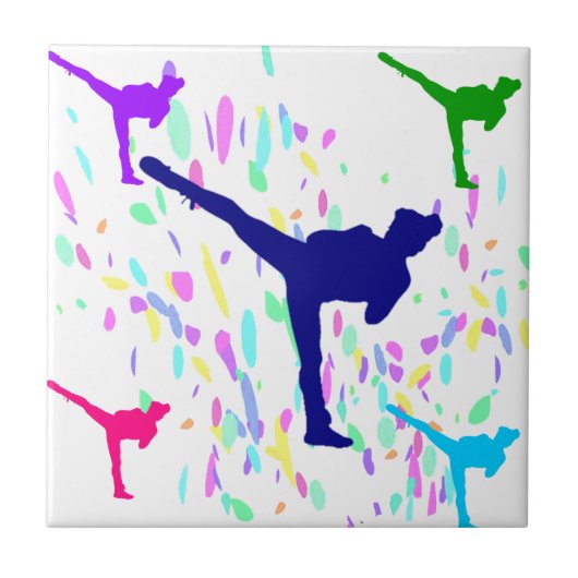 武術芸術 – 柔道 タイル (正面)