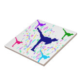 武術芸術 – 柔道 タイル (側面)