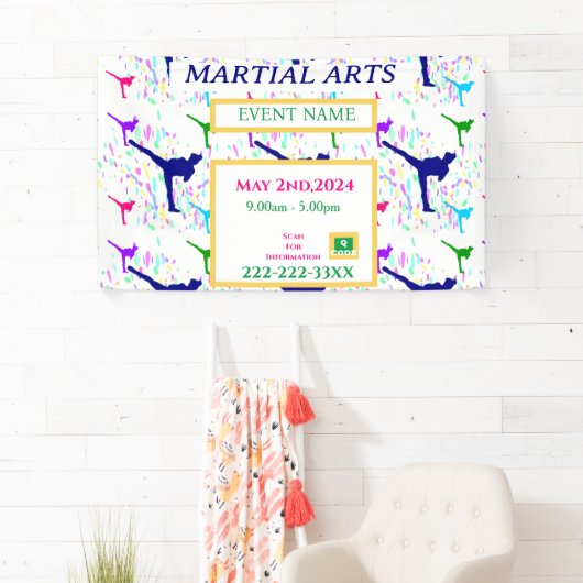 武術芸術 横断幕 (インサイチュ)