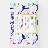 武術芸術 横断幕 (縦)