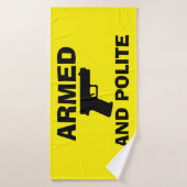 武装した丁寧なバスタオル バスタオル (バスタオル)