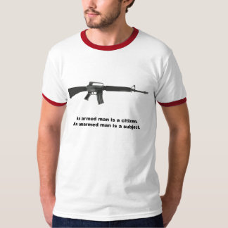武装した人 Tシャツ