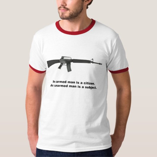 武装した人 Tシャツ (正面)