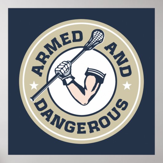 武装した危険なポスター ポスター (正面)
