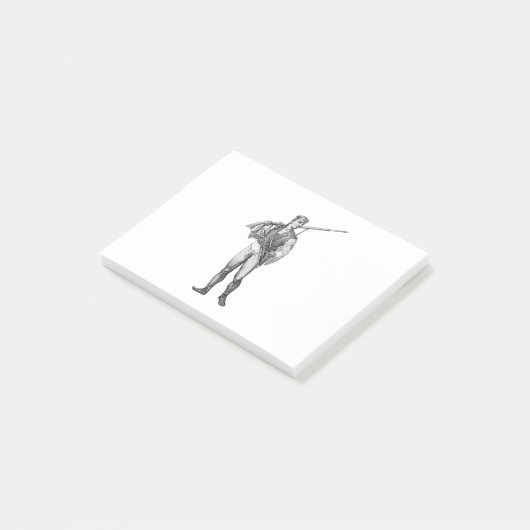 武装した少年 ポストイット (アングル)