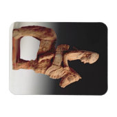 武装した馬上男の小像、ビブロス、8-6日 マグネット (横)