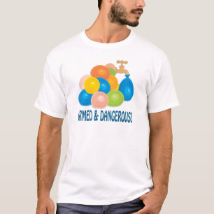 武装した、危ない Tシャツ