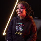 武装して準備ができている – レトロビデオゲーム パーカ