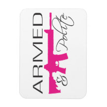 武装して礼儀正しく、マグネット