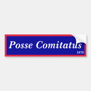武装隊Comitatus バンパーステッカー