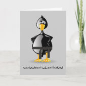 武道のお祝いカード カード (正面)