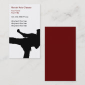 武道の名刺 名刺 (正面/裏面)