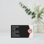 武道の名刺 名刺 (スタンド正面)