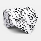 武道の姿 ネクタイ (ロール)