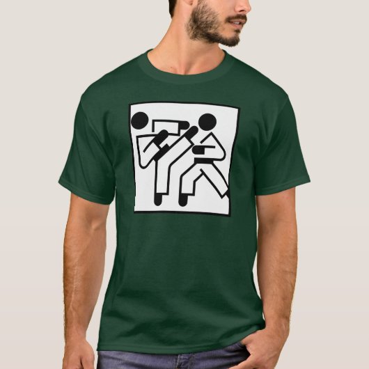 武道の姿 Tシャツ (正面)