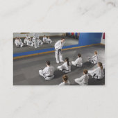 武道の学校の名刺 名刺 (裏面)