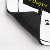 武道の第3程度の黒帯 マウスパッド (コーナー)