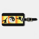 武道の荷物のラベル ラゲッジタグ (正面横)