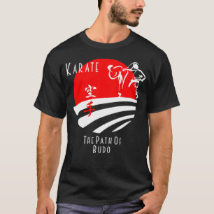 武道の道空手武士武術 Tシャツ