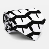 武道の黒帯のタイ ネクタイ (ロール)