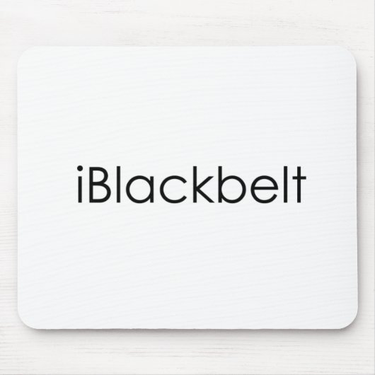 武道のiBlackbelt マウスパッド (正面)