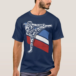 武道キックボクシングキックボクサー格闘スポーツ好き Tシャツ