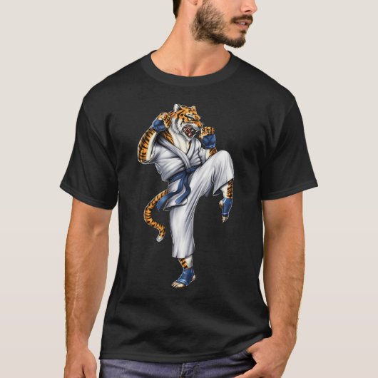武道タイガー Tシャツ (正面)