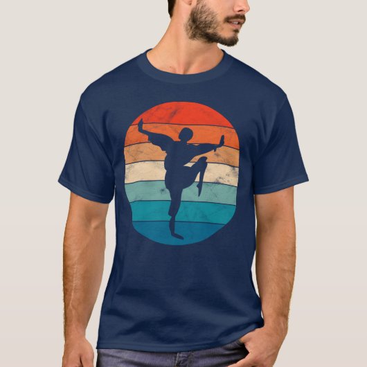 武道レトロ Tシャツ (正面)