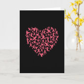 武道少女空手ハート カード (黄色い花)