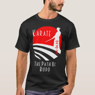 武道空手道武士武術道 Tシャツ