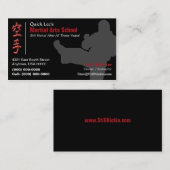 武道/空手の名刺 名刺 (正面/裏面)