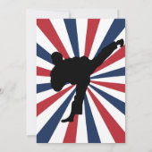 武道 誕生日パーティー 招待状 (裏面)