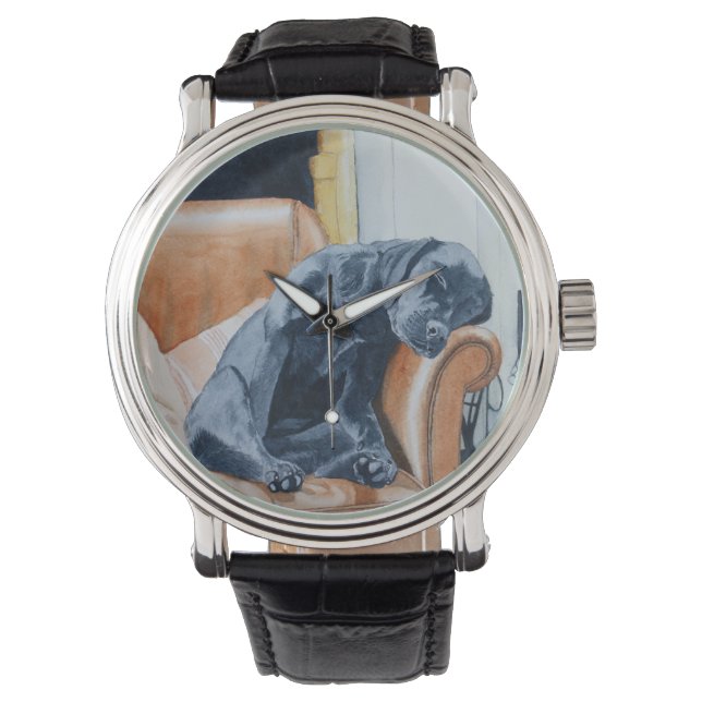 歩いた後 腕時計 (正面)