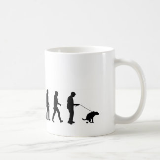 歩いているVMO08進化犬犬 コーヒーマグカップ