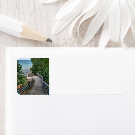 歩いてビーチ ラベル (インサイチュ)