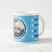 歩いて行くリピーター ジャンボコーヒーマグカップ (正面右)