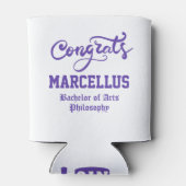 歩いて見せてくれ |紫色の卒業写真 缶クーラー (裏面)