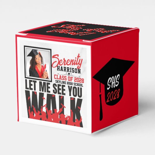 歩いて見せてくれ |赤と黒の卒業写真 フェイバーボックス (正面サイド)