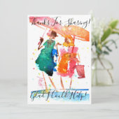 歩いて話そう サンキューカード (スタンド正面)