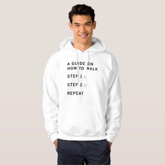 歩き方のガイド パーカ (正面フル)