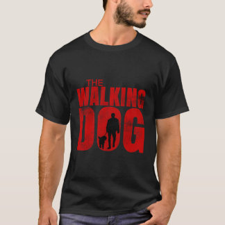 歩くおもしろいドッグ死犬歩くギフトシャツ Tシャツ