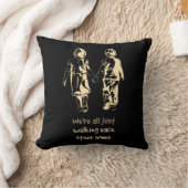 歩くお互いのホーム感動的引用文 クッション (ブランケット)