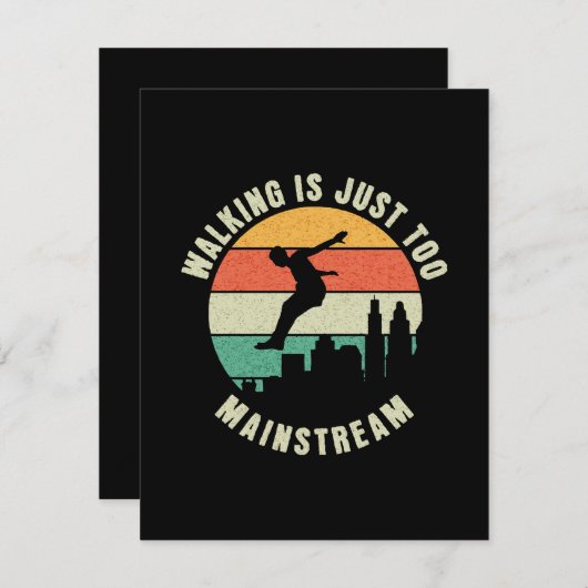 歩くが主流すぎる エンクロージャーカード (正面/裏面)