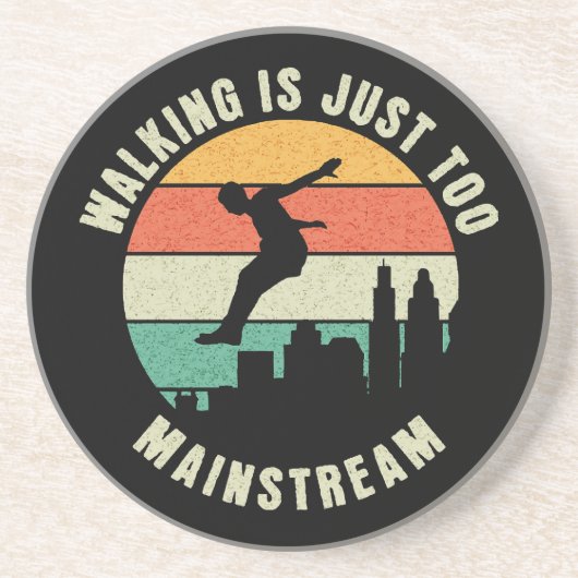 歩くが主流すぎる コースター (正面)