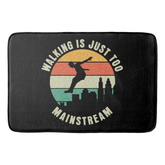 歩くが主流すぎる バスマット (正面)