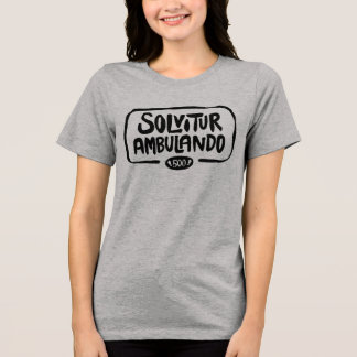 歩くことで解決するトリブレンドTシャツ  トライブレンドＴシャツ