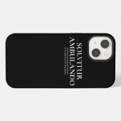 歩くことで解決する iPhoneケース (裏面横)