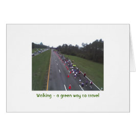 歩くこと-走行する緑の方法