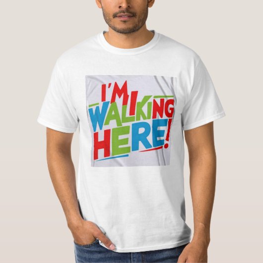 歩くだ! Tシャツ (正面)